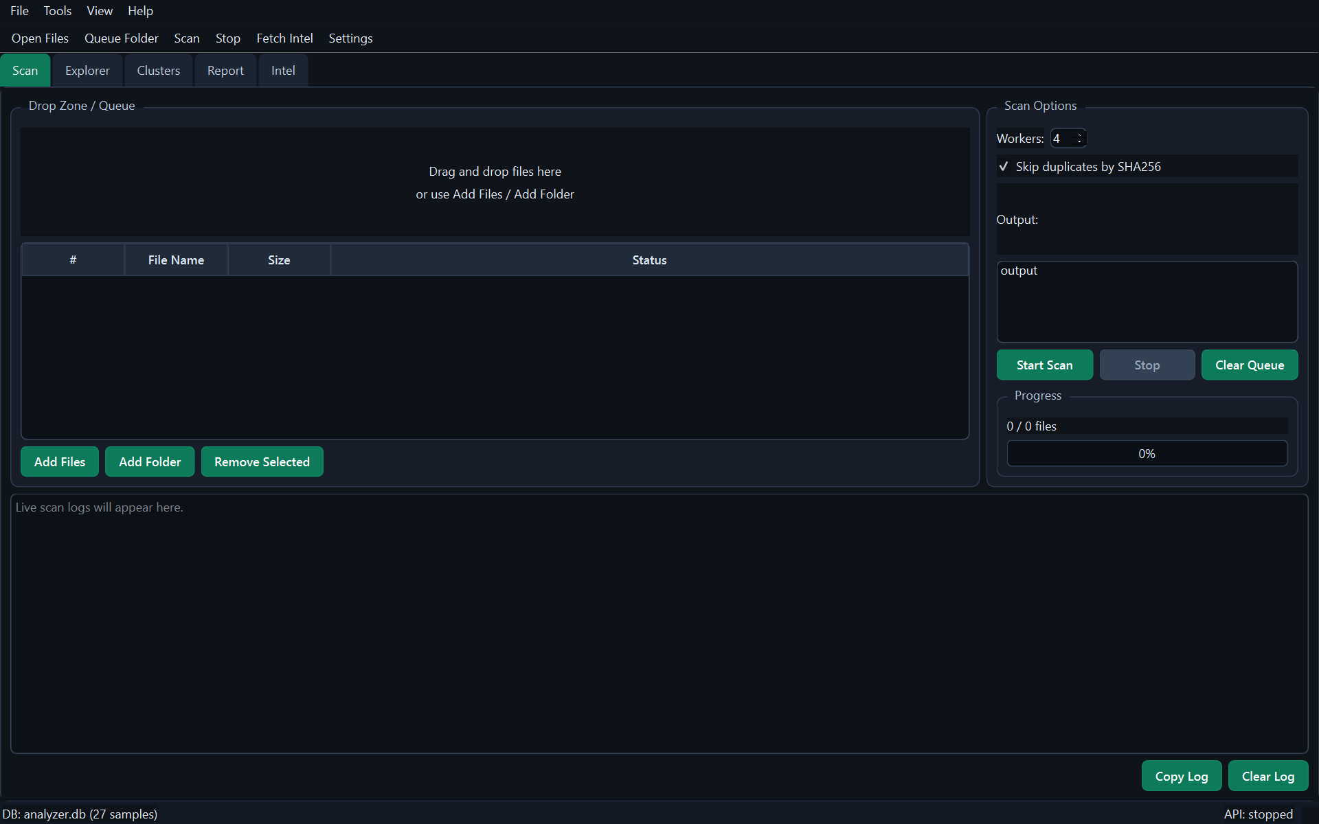 Malware Static Analyzer